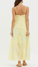 Load image into Gallery viewer, Palm beach maxi dress yellow