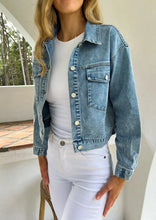 Load image into Gallery viewer, Nathalie Denim Jacket