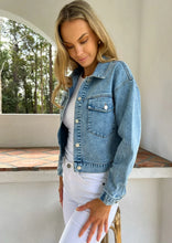 Load image into Gallery viewer, Nathalie Denim Jacket