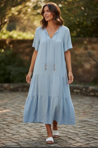 Gypsy Grove maxi dress blue