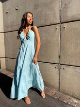 Load image into Gallery viewer, Sea Mist maxi dresses
