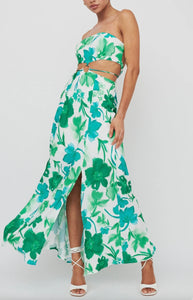 Madison maxi dress - green