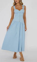 Load image into Gallery viewer, Dolce Denim maxi dress