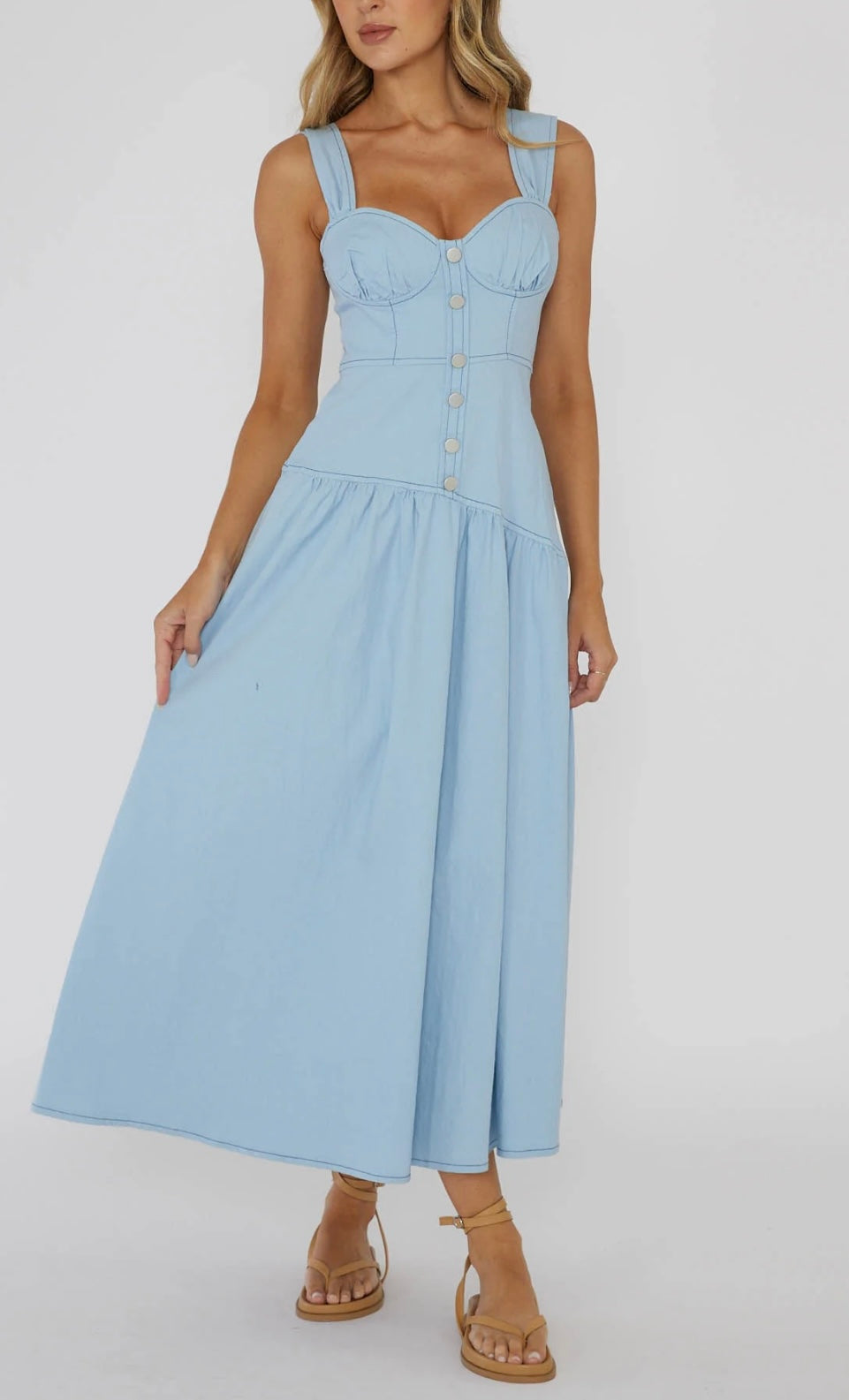 Dolce Denim maxi dress