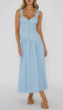 Load image into Gallery viewer, Dolce Denim maxi dress