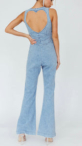 Dazie Denim Jumpsuit