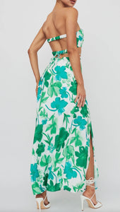 Madison maxi dress - green