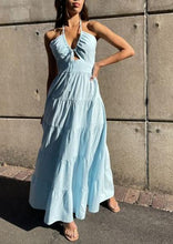 Load image into Gallery viewer, Sea Mist maxi dresses