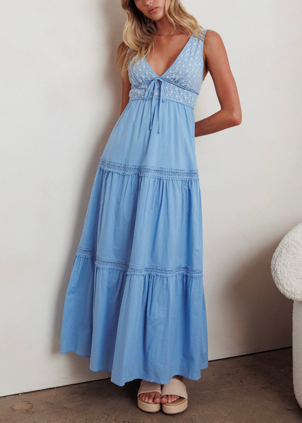 Coastal Horizon maxi dress