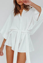 Load image into Gallery viewer, Scarlett White playsuit