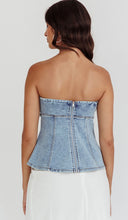 Load image into Gallery viewer, Estelle denim top